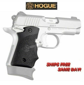 Hogue Kimber Micro 9 Ambi Safety Rubber Grip with Finger Grooves Black # 39080