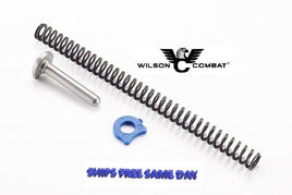 Wilson Combat 614 1911 Flat Wire Recoil Spring Kit, 5" .45 ACP Full Size Chrome