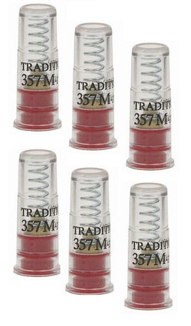 Traditions Plastic Snap Caps .357 Magnum Package of SIX (6ea.)  # ASC357  New!