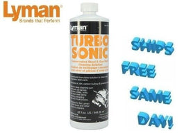 Lyman Turbo Sonic Ultrasonic Steel Cleaning Solution Liquid 32oz NEW! # 7631715