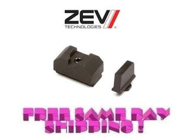 ZEV Technologies Co-Witness Sight Set for Glocks, Steel Matte SIGHT.SET-300-CW-B