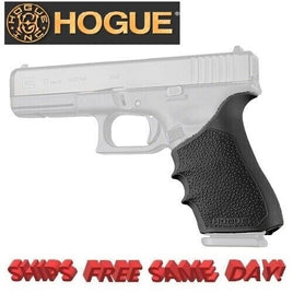 Hogue Handall Beavertail Glock 19 Black Pistol Grip New! # 17020