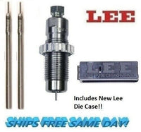 Lee Precision Full Lngth Szing Die for 221 Rem Fireball &2 Decapping Pins SE1909