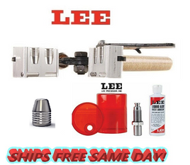 Lee 2 Cav Mold for 45 ACP/ 45 Auto/ 45 Colt & Sizing and Lube Kit! 90287+90055