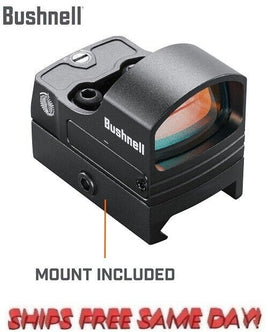 Bushnell Reflex Sight, 4 MOA DOT, Black w. Mount & Cover included RXS-100