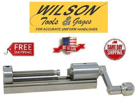L.E. Wilson Case Trimmer Stainless Steel .17 to 45-70 cases CTS-STDU Free Ship!