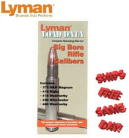 Lyman Load Data Paper Back Book for Big Bore Rifle NEW!! # 9780022