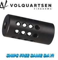 Volquartsen 32-Hole Compensator, Ruger 10/22 .920 Bull Barrel, BLK VC1032‑B‑920