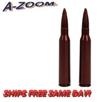 A-Zoom * TWO (2) Pack Metal Snap Caps 338 Lapua Magnum # 12250 * New!