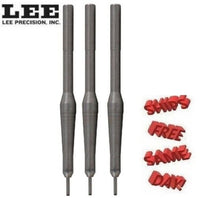 SE2943 Lee EXPANDER Decapping Pins for 90765 2-DIE SET, 43 Spanish 3-Pack New!