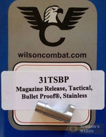 31TSBP Wilson Combat Magazine Release, for 1911, Tactical, Bullet Proof NEW!