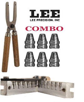 Lee COMBO 6-Cav Mold 45 ACP/ 45 Auto Rim/ 45 Colt (Long Colt) + Handles! # 90310