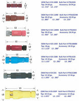 Posi-Tap PTA1618 Re-usable BLUE WIRE TAP (EX-150B, #605)14-16 Awg, 100 PACK New!