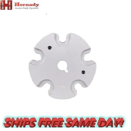 Hornady AP Progressive Press Shellplate #12 for 25 Rem, 6.8 Rem SPC, etc 392612