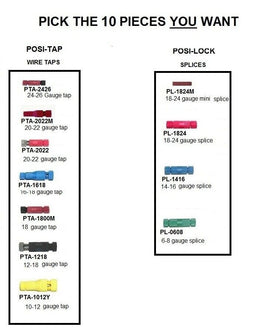 Posi-Tap/Posi-Lock PICK THE  PIECES THAT YOU WANT!!