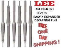 SE2169 LEE EASY X EXPANDER Decapping Pins for .308 Winchester 6-PACK ( 6 ea. )