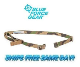 Blue Force Gear Vickers 2Point 1.25” Combat Rifle Sling WOODLAND CAMO New