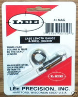 Lee Case Length Gage and Shellholder 41 Rem Mag   # 90159   New!