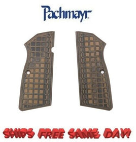 Pachmayr G10 Green/Black Grappler Grips for Browning Hi Power Pistols NEW! 61270