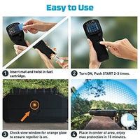 Thermacell Portable Mosquito Repeller , Black 15'x15' Zone NEW! # MR300L