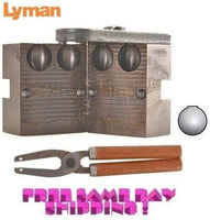 Lyman 2 Cav Round Ball Mold, 454 Diameter with Lee Handles  # 2665454+90005