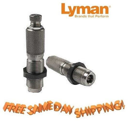 Lyman 2 Die Rifle Set for 338 Win Mag, Seating & Sizing Dies NEW! # 7452283