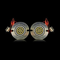 Custom Dynamic Gen 4 Rear Bullet Style Turn Signals, Amber/Red GEN-4-AR2-1156