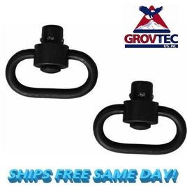 GrovTec Heavy Duty Push Button Quick Detach Sling Swivel 1-1/4" Steel # GTSW288