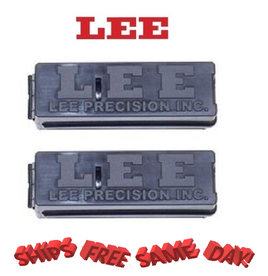 Lee Precision TWO Black Single Die Storage Cases NEW!! # 90616