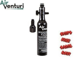 Air Venturi Tank w/ Adapter, 13 cu in, Aluminum, 3,000 psi NEW # AV-4513HPA-KIT