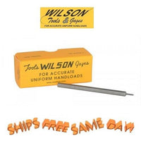 L.E. Wilson Decapping Punch for use with Decapping Base 30 Cal w/ Ground Pin NEW