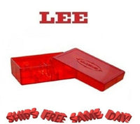 Lee 2 Die Case, RED Discontinued NEW!!!