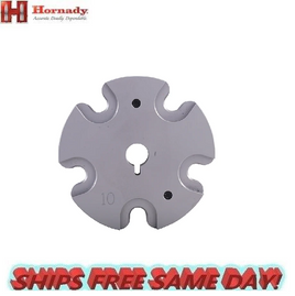 Hornady AP Progressive Press Shellplate #10 for 10mm, 40 S&W 357 Sig # 392610