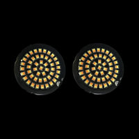 Custom Dynamic Gen 4 Amber/White Turn Signal Bullet Insert PAIR GEN-4-AW-1157