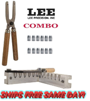 Lee COMBO 6-Cav Mold 9mm Luger / 38 Super / 380 ACP  + HANDLES! # 90457 + 90005