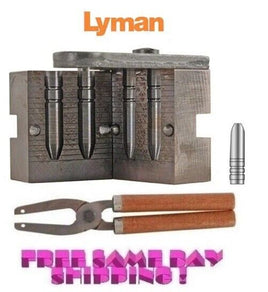 Lyman 2 Cav Mold for 6.5mm (264 Dia) 150 Gr, with Handles Gas Check 2660673