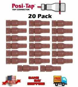 Posi-Tap Re-usable WIRE TAP (EX-110M) 20-22 Awg, 20 PACK PTA2022Mx20 NEW!!