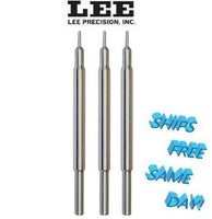 Lee Heavy Duty Guided Decapping Pins for 27 Cal - 7mm, 3 PACK NEW! # 91578