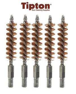 Tipton Bore Brush 32 Cal 8 x 32 Thread Bronze 5 Pack  # 352897   New!