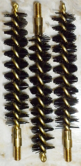 Pro-Shot Rfl. Bore Cleaning Brush Nylon 338 Cal Pack of 3 New! # 338NR New!