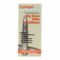Lyman Load Data Paper Back Book for Big Bore Rifle NEW!! # 9780022