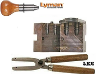 Lyman 2 Cavity Mold for .25 Cal 65 grain, Flat Nose and with Lee Handles 2660420