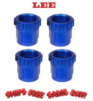 Lee Precision Spline Drive Breech Lock Bushings BLUE - 4 Pack NEW!! 90042