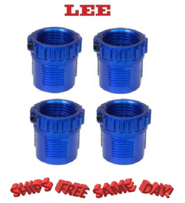 Lee Precision Spline Drive Breech Lock Bushings BLUE - 4 Pack NEW!! 90042