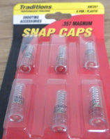 Traditions Plastic Snap Caps .357 Magnum Package of SIX (6ea.)  # ASC357  New!