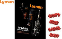 Lyman Reloading Handbook 51st Edition Reloading Manual, Hard Cover # 9816054