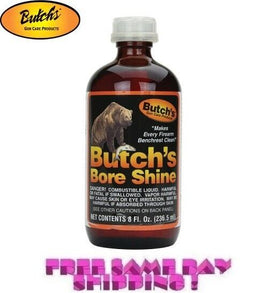 Butch's Bore Shine Bore Cleaning Solvent 8 oz Liquid NEW! # 02953