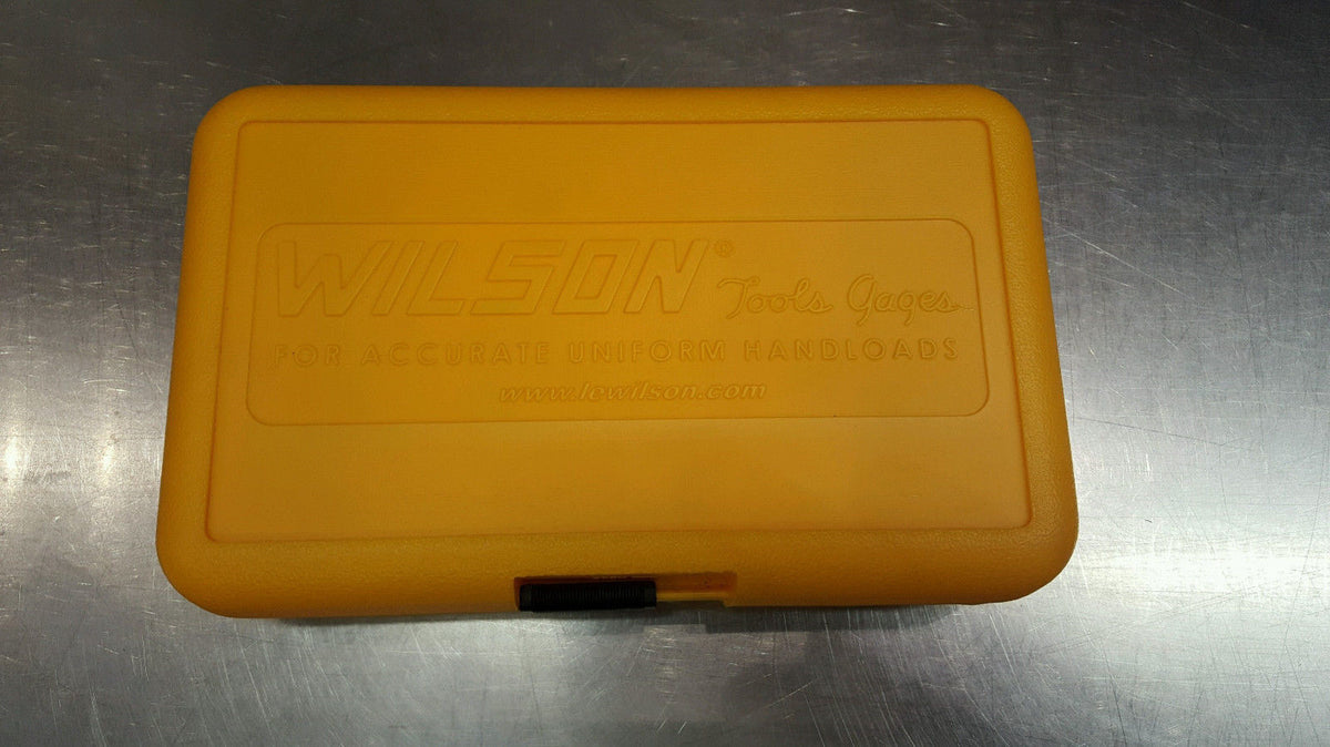 L. E. Wilson 243 WIN Bushing Neck Sizer Die with Micrometer Top Seater ...