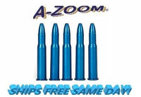 A-Zoom Precision Metal Snap Caps 30-30 Winchester, BLUE Aluminum, 5 Pack # 12329