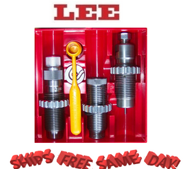 Lee Precision Pacesetter 3 Die Set for 6mm GT NEW! # 91956